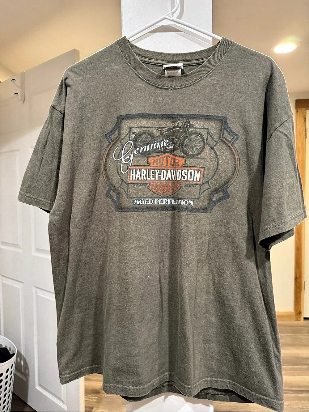 Harley-Davidson Genuine Harley-Davidson Aged Perfection Motorcycle Graphic Tee